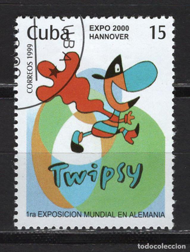 Sellos: CUBA 1999 usado Scott 4036 - Foto 1