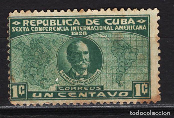 Sellos: CUBA 1928 usado Yvert 191 - Foto 1