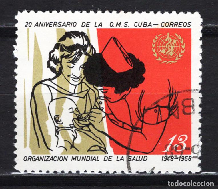 Sellos: CUBA 1968 usado Yvert 1207 - Foto 1