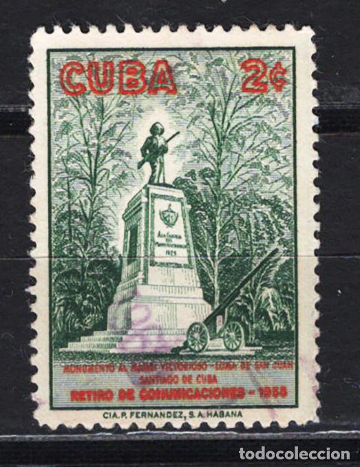 Sellos: CUBA 1960 usado Yvert 525 - Foto 1