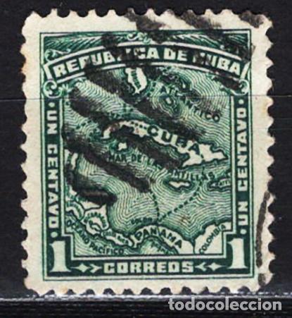 Sellos: CUBA 1914 usado Yvert 166 - Foto 1