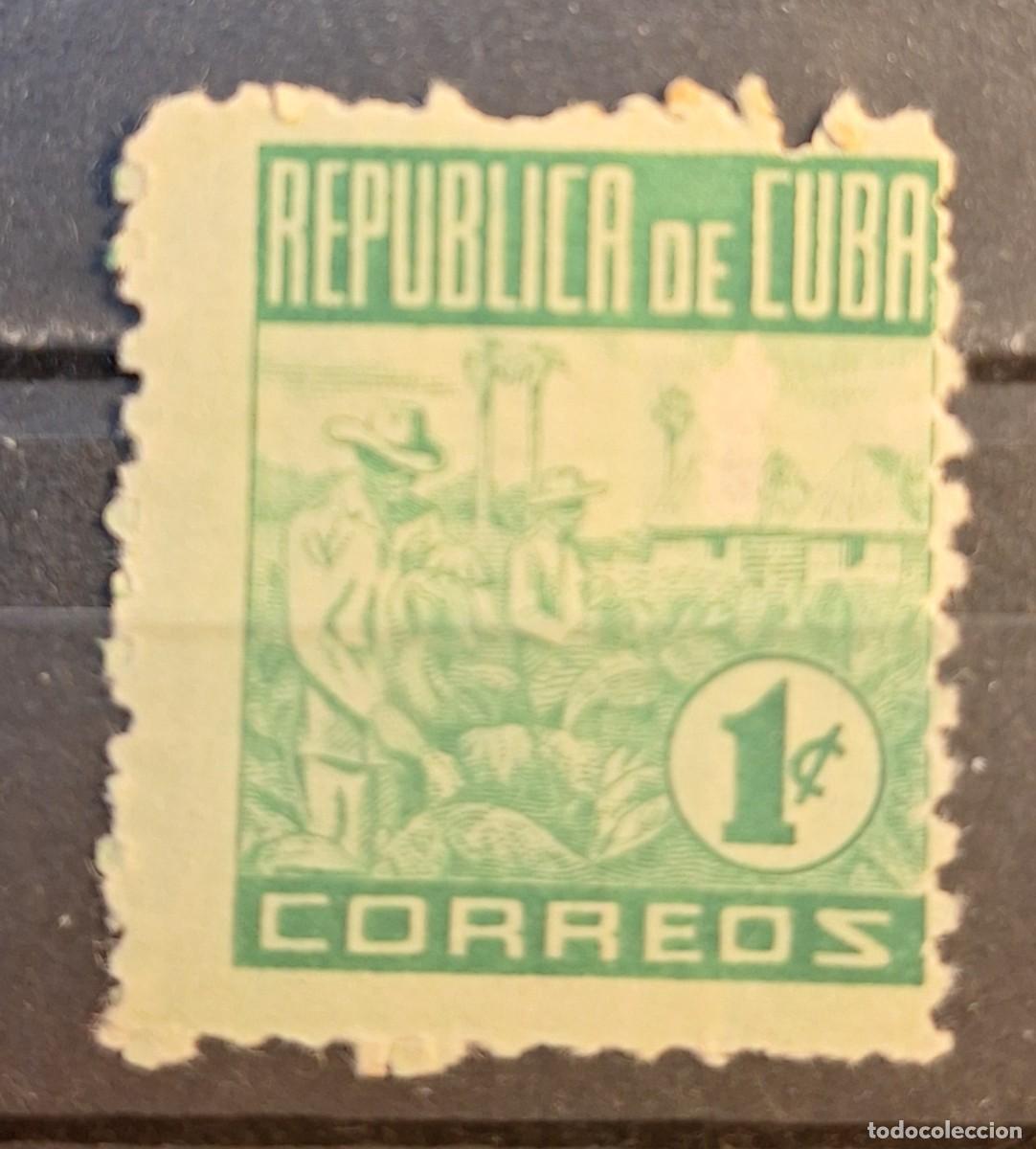 Sellos: CUBA,1950, CAT.YT. 330A. - Foto 1