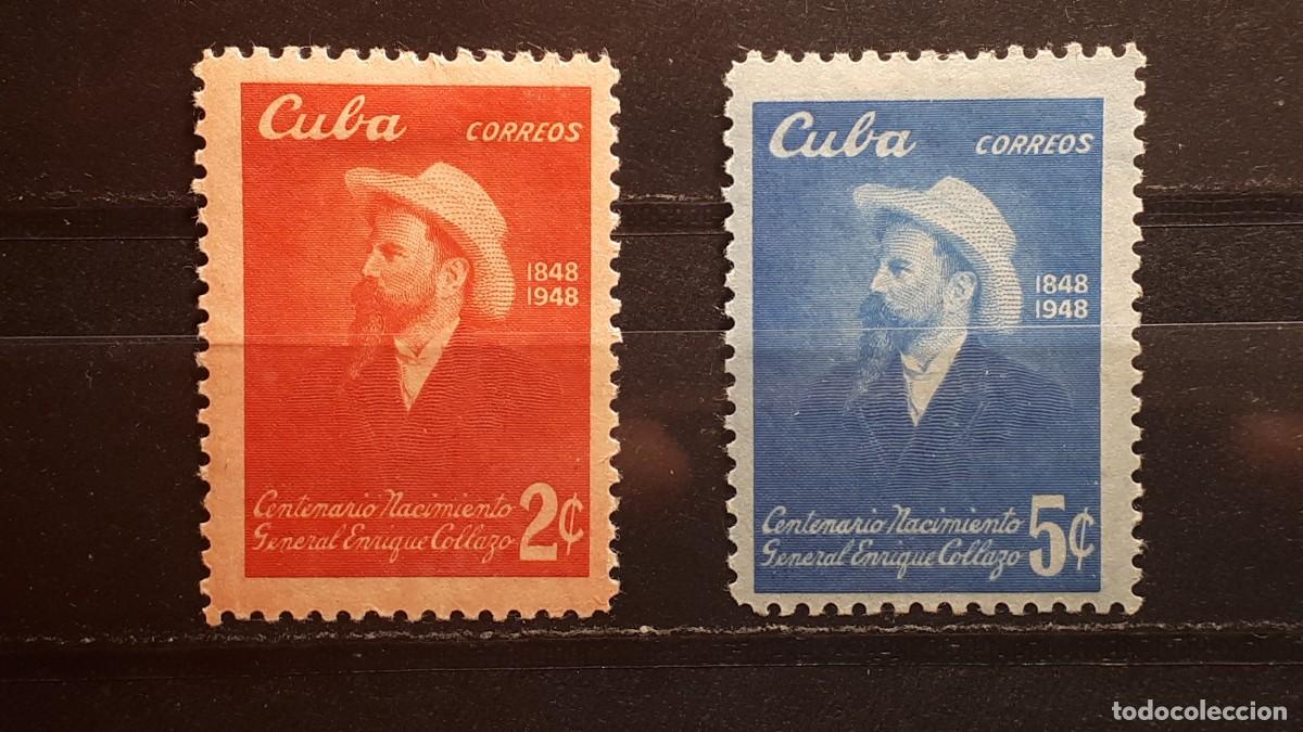 Sellos: CUBA. A&Ntilde;O 1950. **. YVERT 329/30 - Foto 1