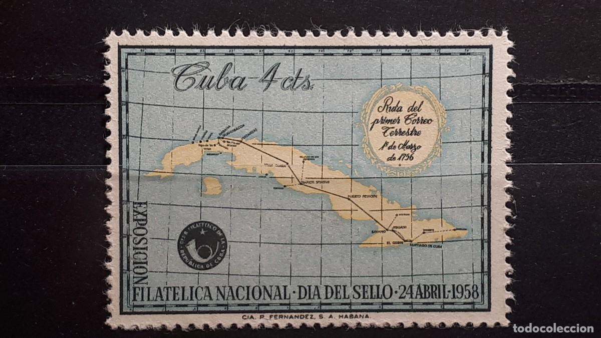 Sellos: CUBA. A&Ntilde;O 1958. **. YVERT 478 - Foto 1
