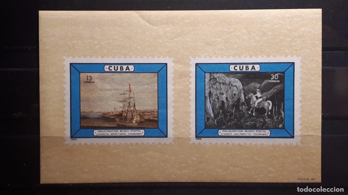 Sellos: CUBA. A&Ntilde;O 1965. **. HOJA BLOQUE 24. - Foto 1
