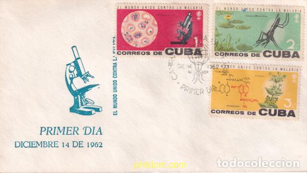 Sellos: 775943 USED CUBA 1962 EL MUNDO UNIDO CONTRA LA MALARIA