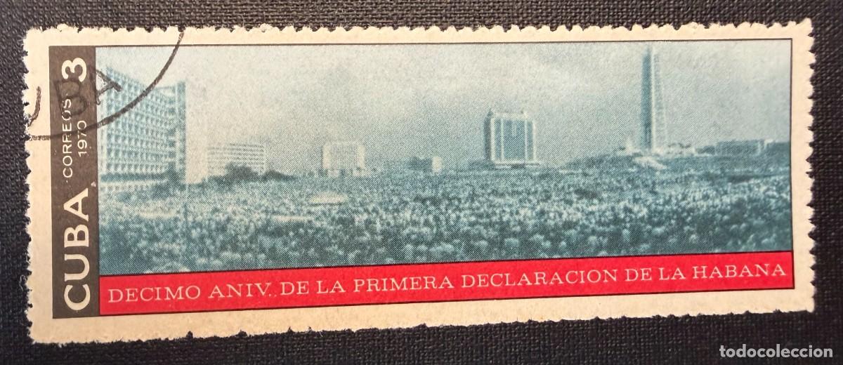 Sellos: Sello Cuba 1970. 10Th Anniversary of The Habana First Declaration Yvert et Tellier 1425-1425