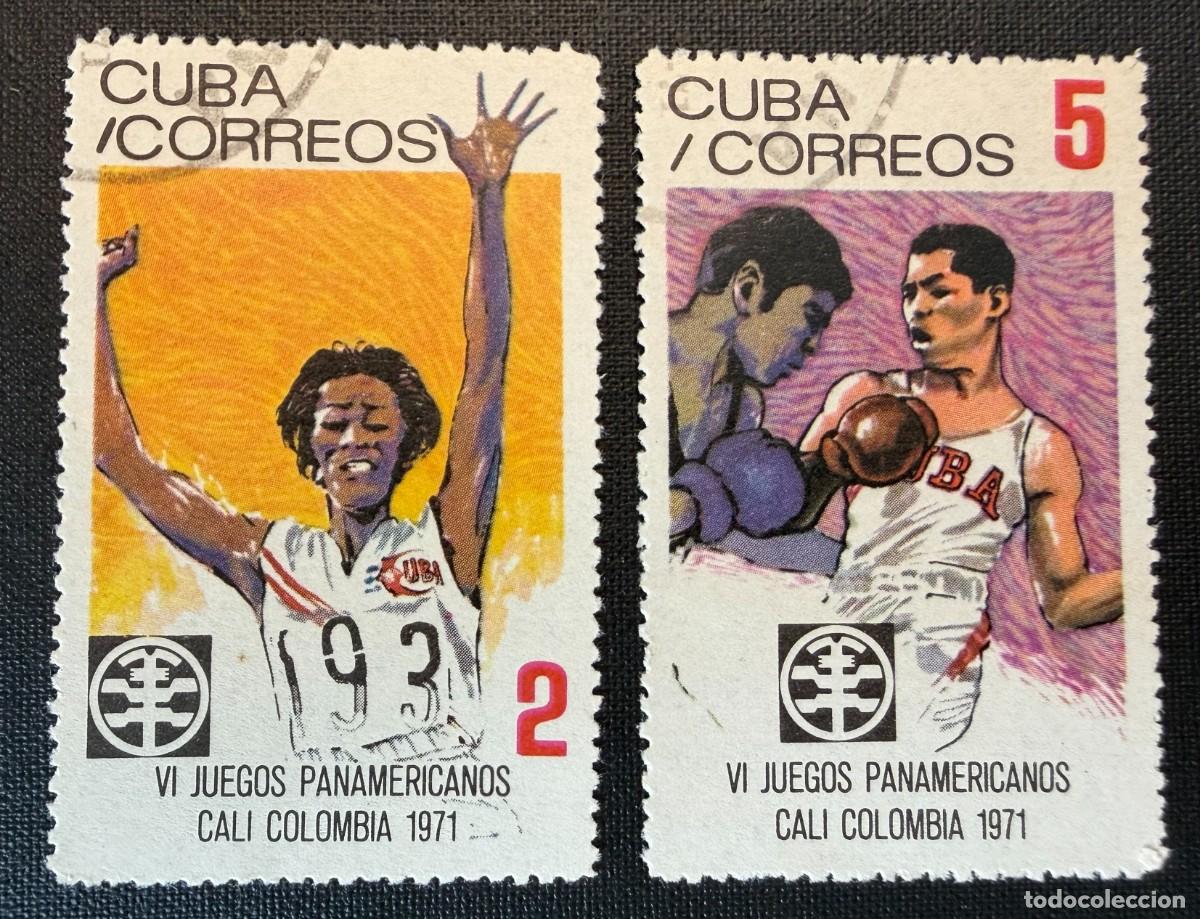 Sellos: Sellos Cuba 1971. VI Juegos deportivos panamericanos. Cali. 1971