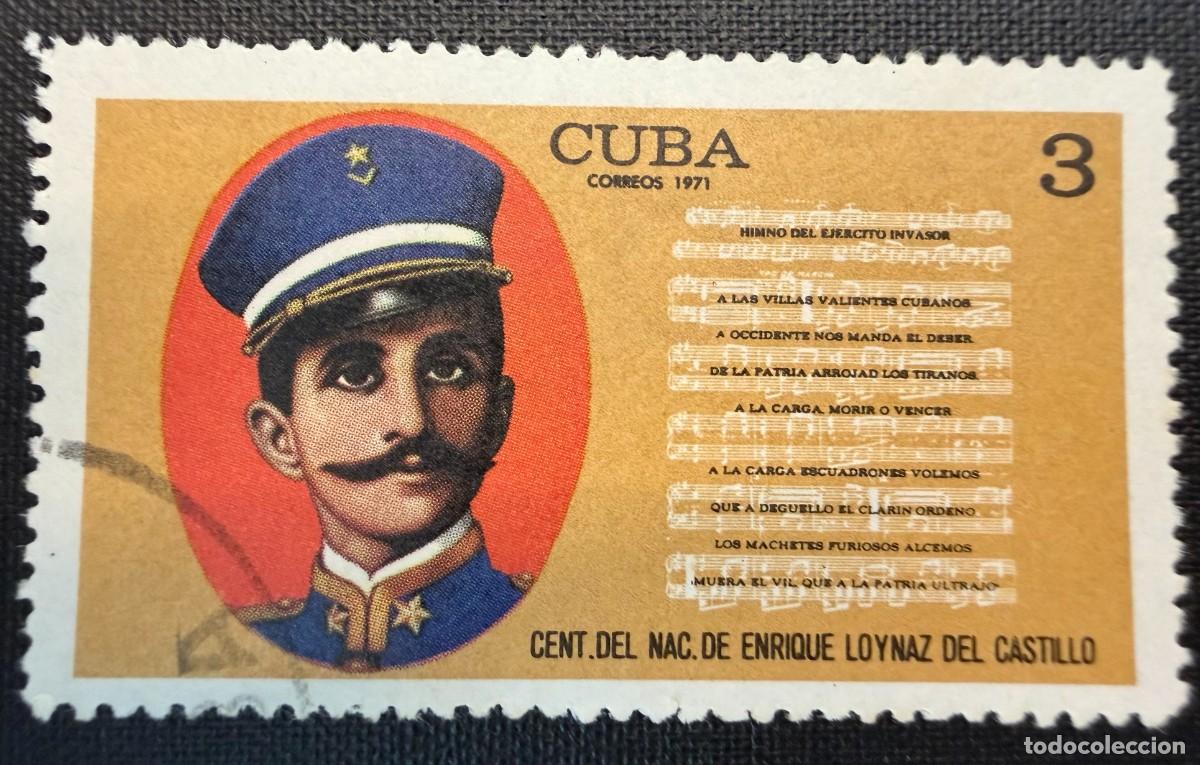 Sellos: Sello Cuba 1971. Centenario del nacimiento del compositor Enrique Loynaz del Castillo, 1.871-1.963