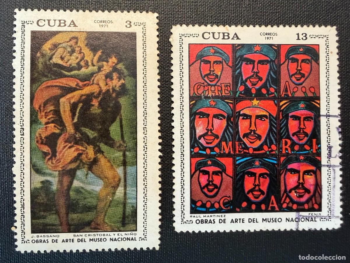 Sellos: Sellos Cuba 1971. Pinturas del Museo Nacional. 1971