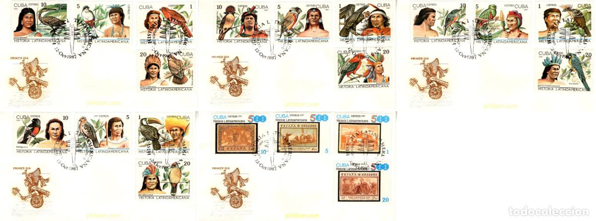 Sellos: 786785 MNH CUBA 1987 HISTORIA LATINOAMERICANA