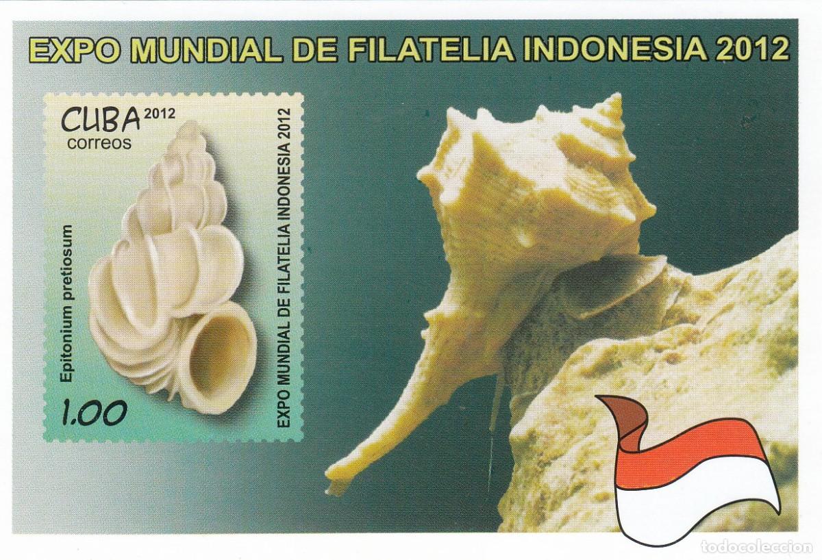 Sellos: HB1607 - CUBA 2012 -YVERT HB 289 ** NUEVO SIN FIJASELLOS - Caracola