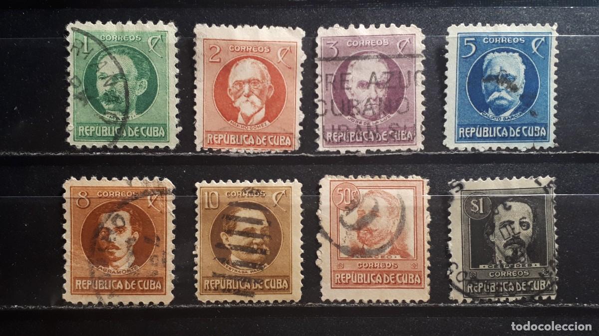 Sellos: CUBA. A&Ntilde;O 1917. &deg;. Yvert 175/83, falta 181
