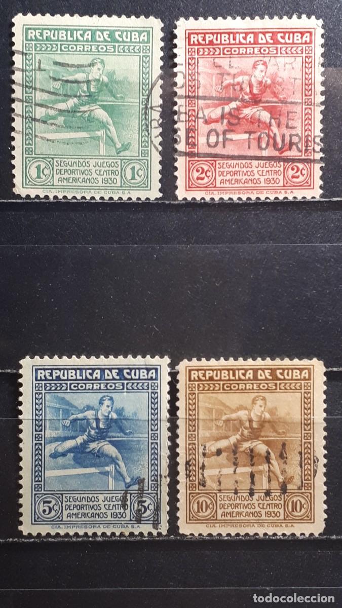Sellos: CUBA. A&Ntilde;O 1930. &deg;. Yvert 207/10
