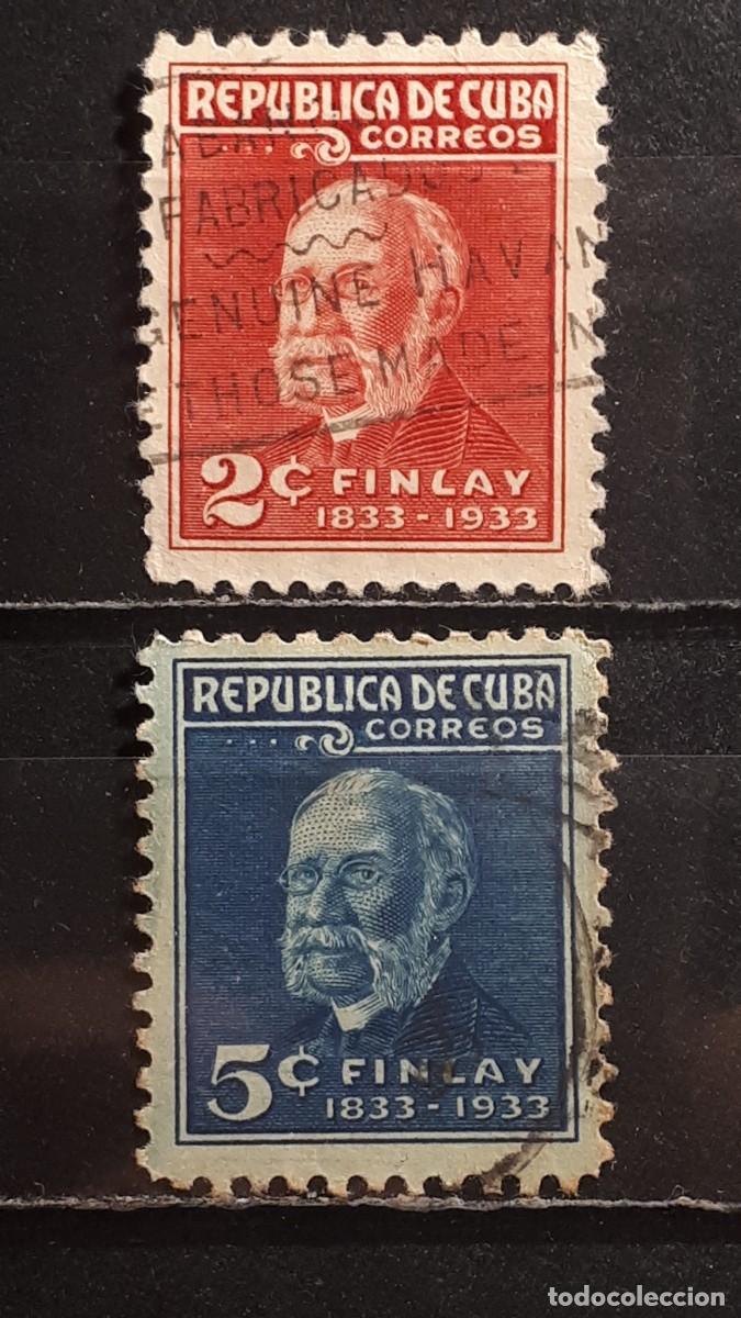 Sellos: CUBA. A&Ntilde;O 1934. &deg;. Yvert 219/20