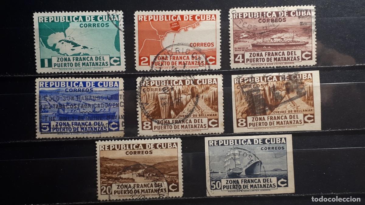 Sellos: CUBA. A&Ntilde;O 1936. &deg;. Yvert 221/8. Falta 226.