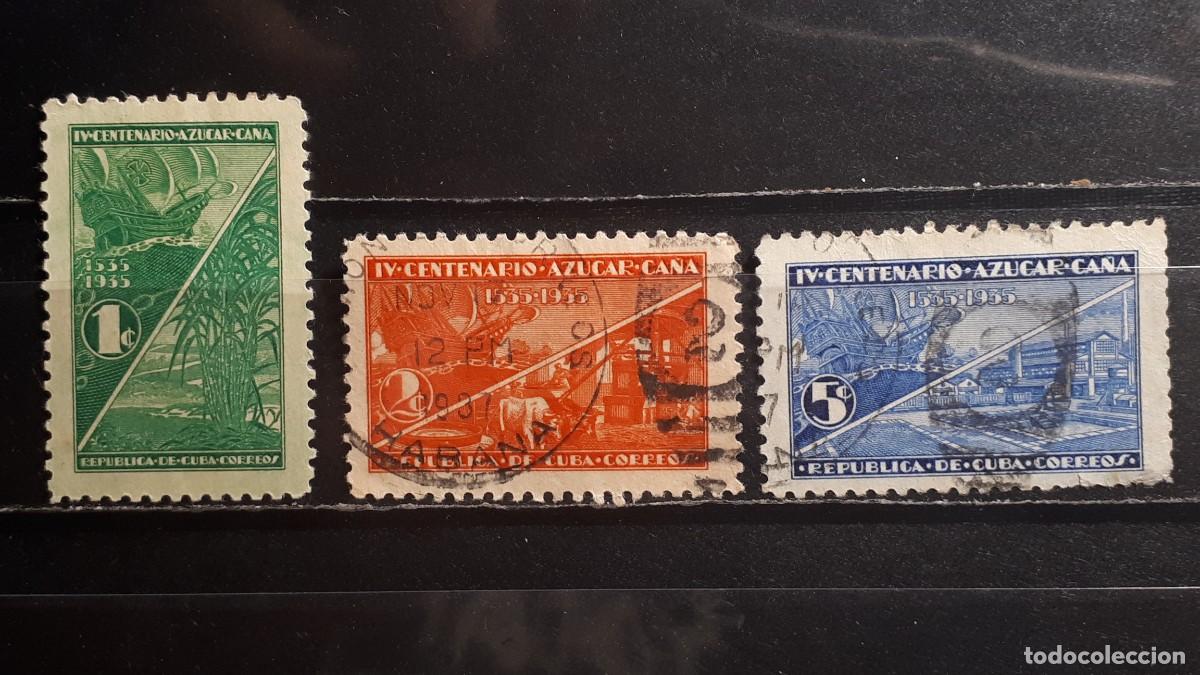 Sellos: CUBA. A&Ntilde;O 1937. */&deg;. Yvert 236/8