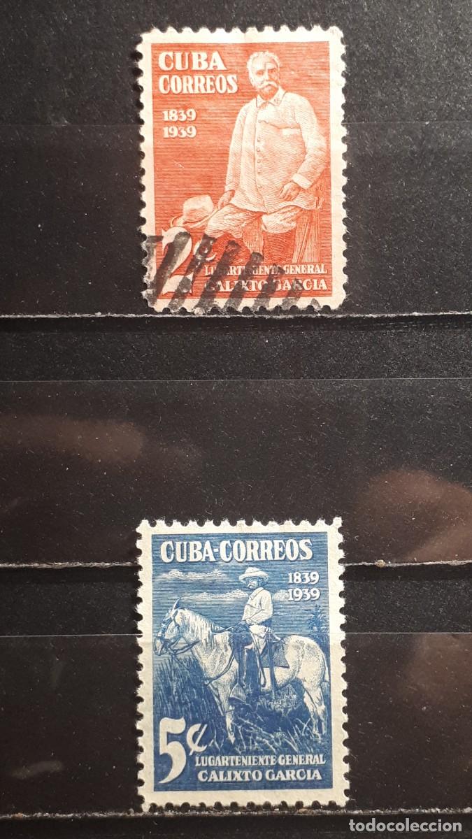 Sellos: CUBA. A&Ntilde;O 1939. &deg;/*. Yvert 260/1