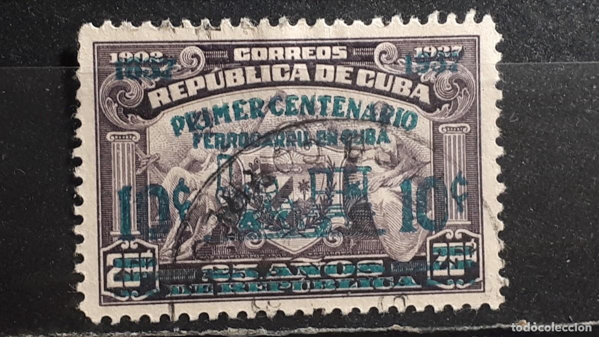 Sellos: CUBA. A&Ntilde;O 1937. &deg;. Yvert 254