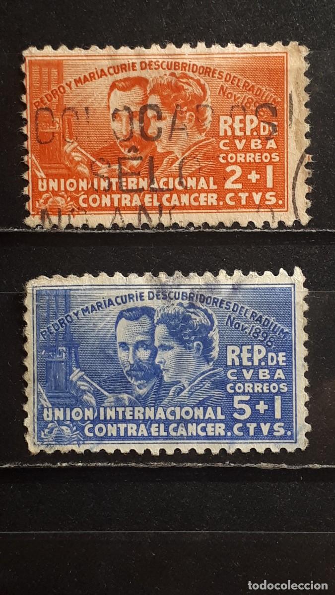 Sellos: CUBA. A&Ntilde;O 1938. &deg;. Yvert 255/6