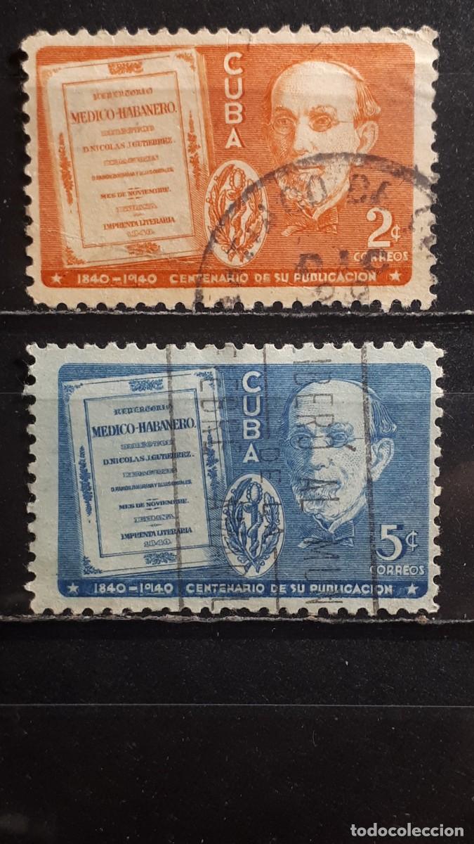 Sellos: CUBA. A&Ntilde;O 1940. &deg;. Yvert 264/5
