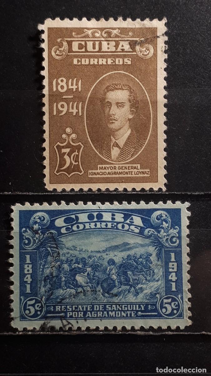 Sellos: CUBA. A&Ntilde;O 1942. &deg;. Yvert 274/5