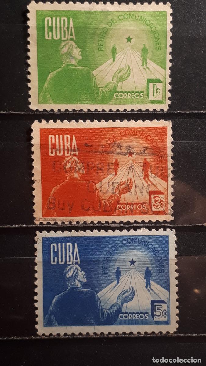Sellos: CUBA. A&Ntilde;O 1943. &deg;. Yvert 277/9