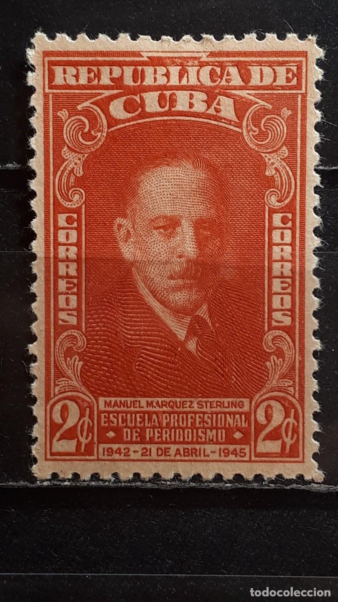 Sellos: CUBA. A&Ntilde;O 1945. *. Yvert 295
