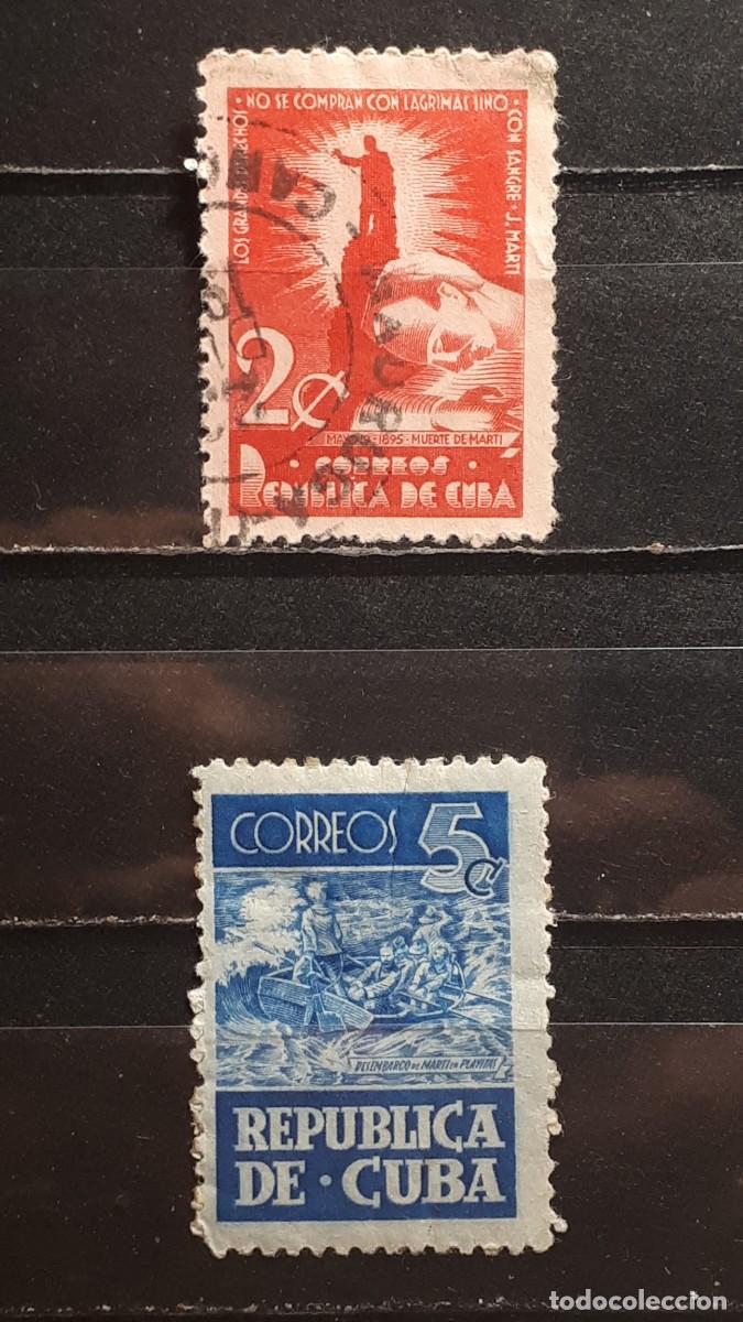 Sellos: CUBA. A&Ntilde;O 1948. */&deg;. YVERT 312/3