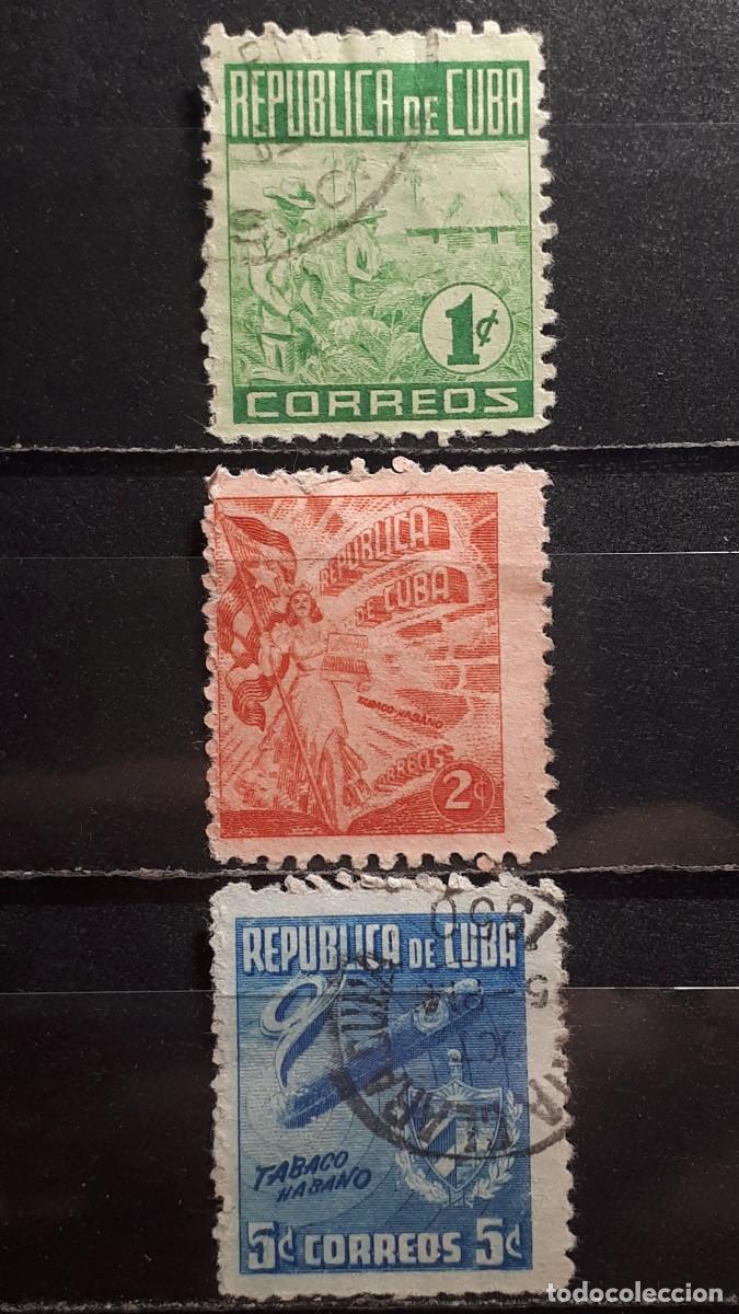 Sellos: CUBA. A&Ntilde;O 1948. &deg;. YVERT 314/6