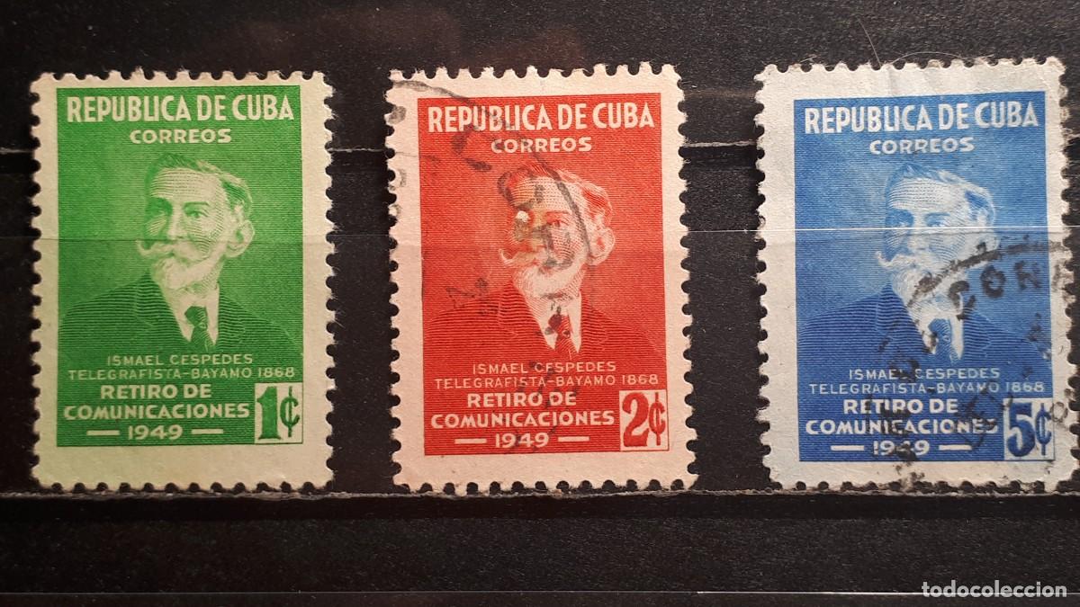 Sellos: CUBA. A&Ntilde;O 1949. &deg;/(*)/*. YVERT 324/6