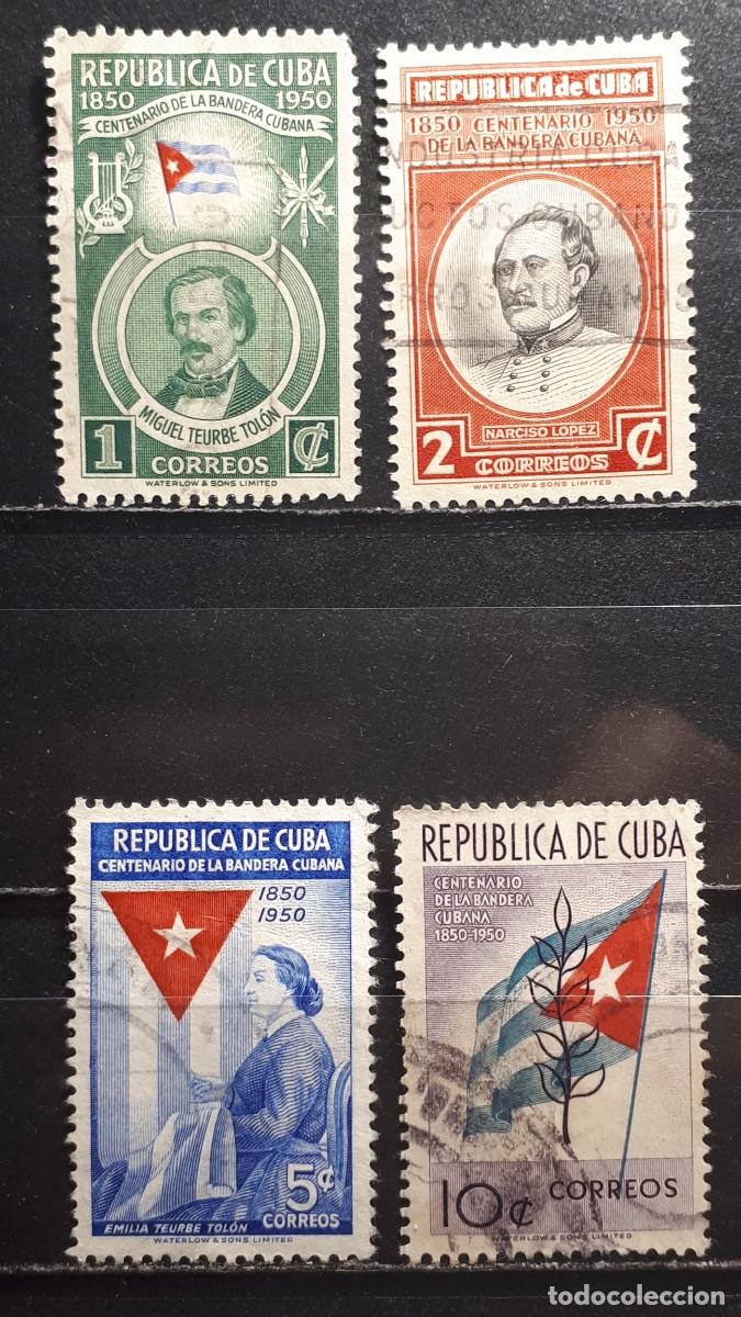 Sellos: CUBA. A&Ntilde;O 1951. &deg;. YVERT 342/4