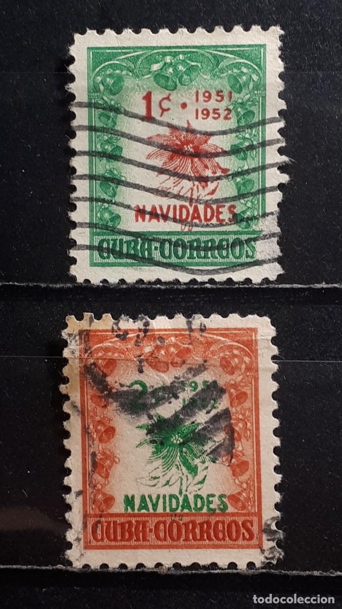 Sellos: CUBA. A&Ntilde;O 1951. &deg;. YVERT 352A/B
