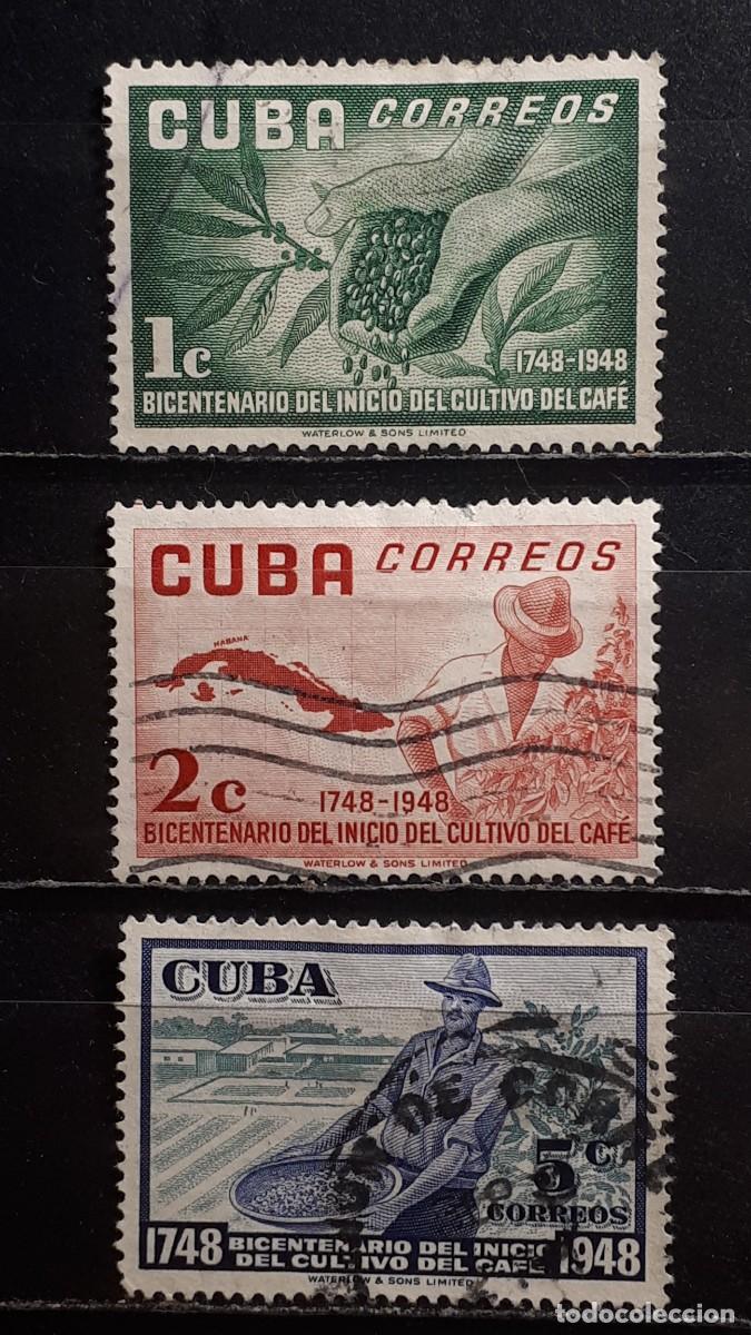 Sellos: CUBA. A&Ntilde;O 1952. &deg;. YVERT 364/6