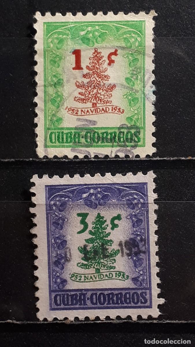 Sellos: CUBA. A&Ntilde;O 1953. &deg;. YVERT 381/2