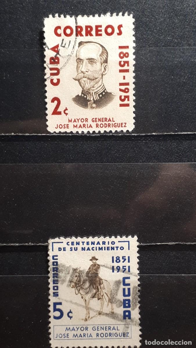 Sellos: CUBA. A&Ntilde;O 1954. &deg;. YVERT 412/3