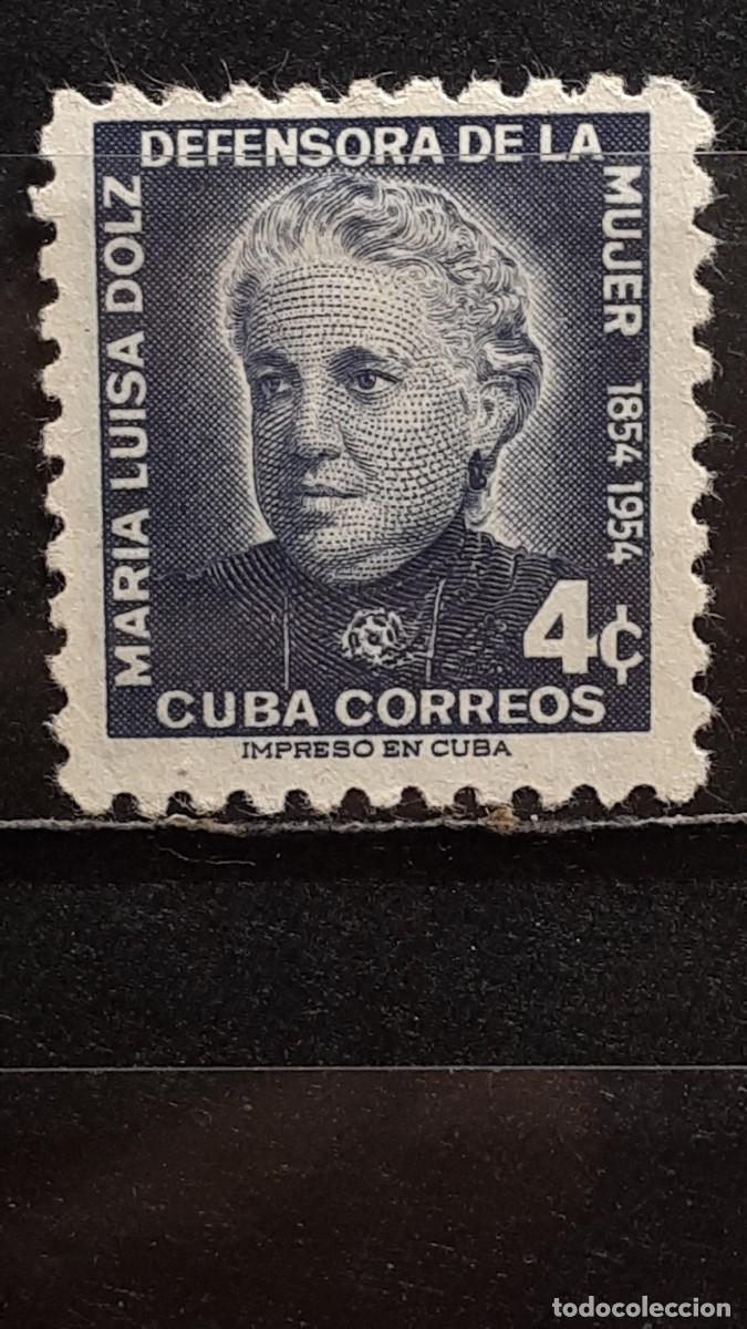 Sellos: CUBA. A&Ntilde;O 1954. (*)/* YVERT 415