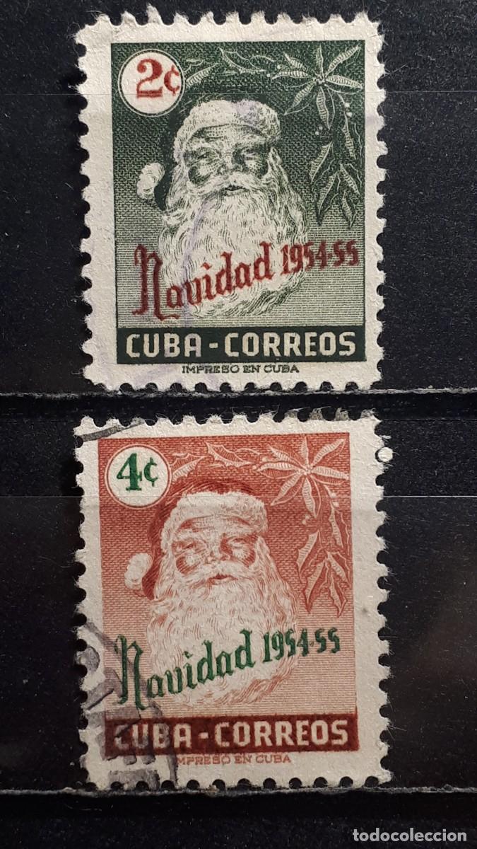 Sellos: CUBA. A&Ntilde;O 1954. &deg;. YVERT 417/8