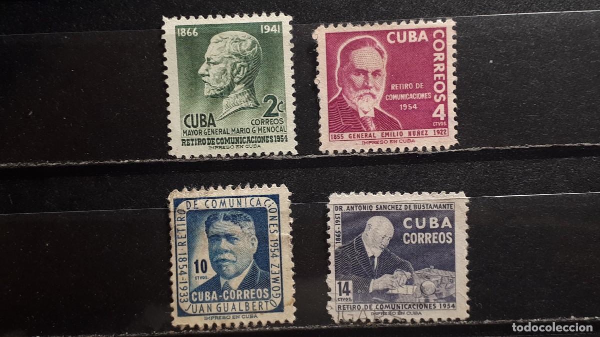 Sellos: CUBA. A&Ntilde;O 1955. &deg;. YVERT 426/9