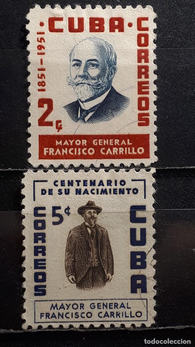 Sellos: CUBA. A&Ntilde;O 1955. &deg;. YVERT 420/1
