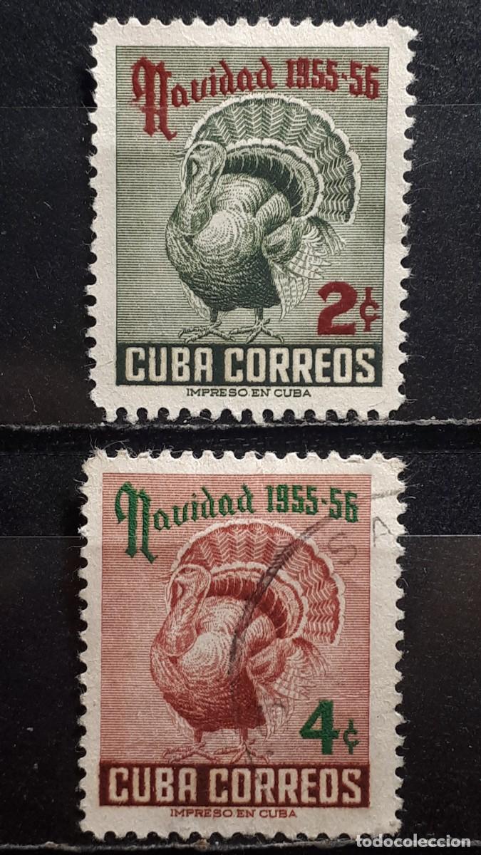 Sellos: CUBA. A&Ntilde;O 1955. (*)/*/&deg;. YVERT 431/2