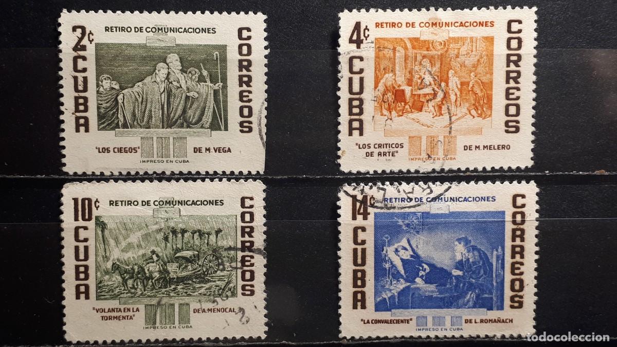 Sellos: CUBA. A&Ntilde;O 1957. &deg;. YVERT 450/3