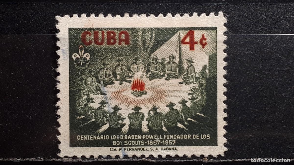 Sellos: CUBA. A&Ntilde;O 1957. &deg;. YVERT 449