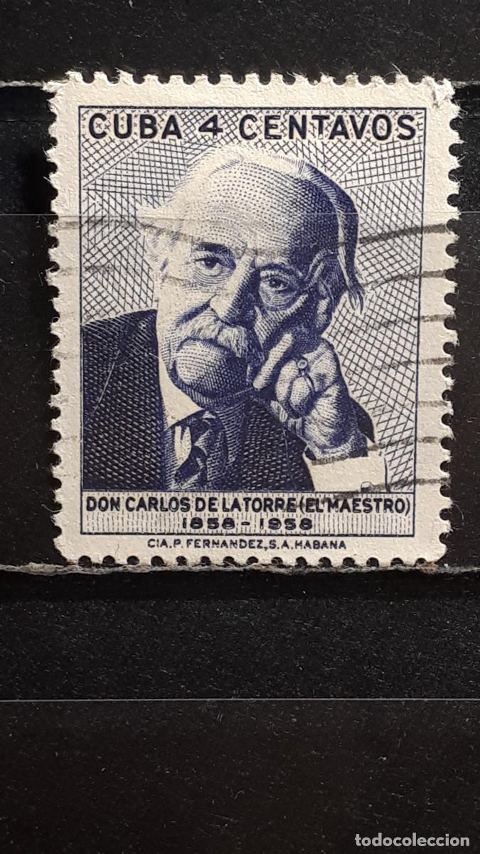 Sellos: CUBA. A&Ntilde;O 1958. &deg;. YVERT 492