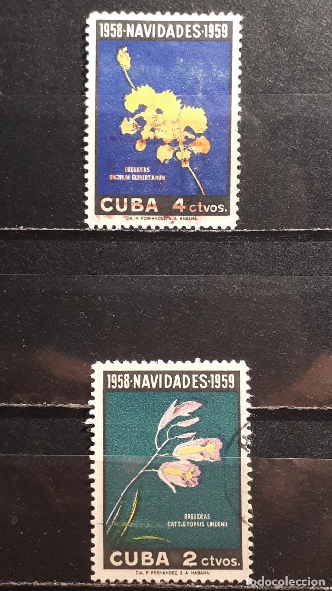 Sellos: CUBA. A&Ntilde;O 1958. &deg;. YVERT 496/7
