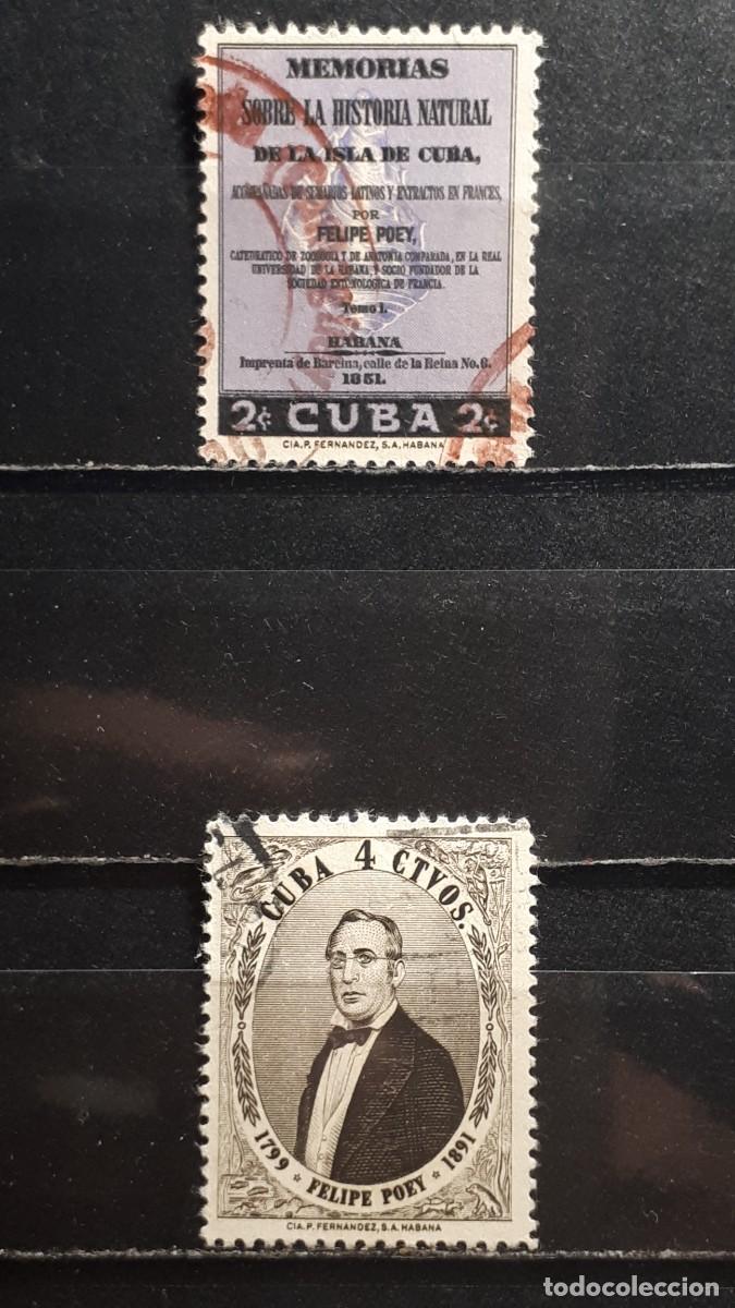 Sellos: CUBA. A&Ntilde;O 1958. &deg;. YVERT 493/4