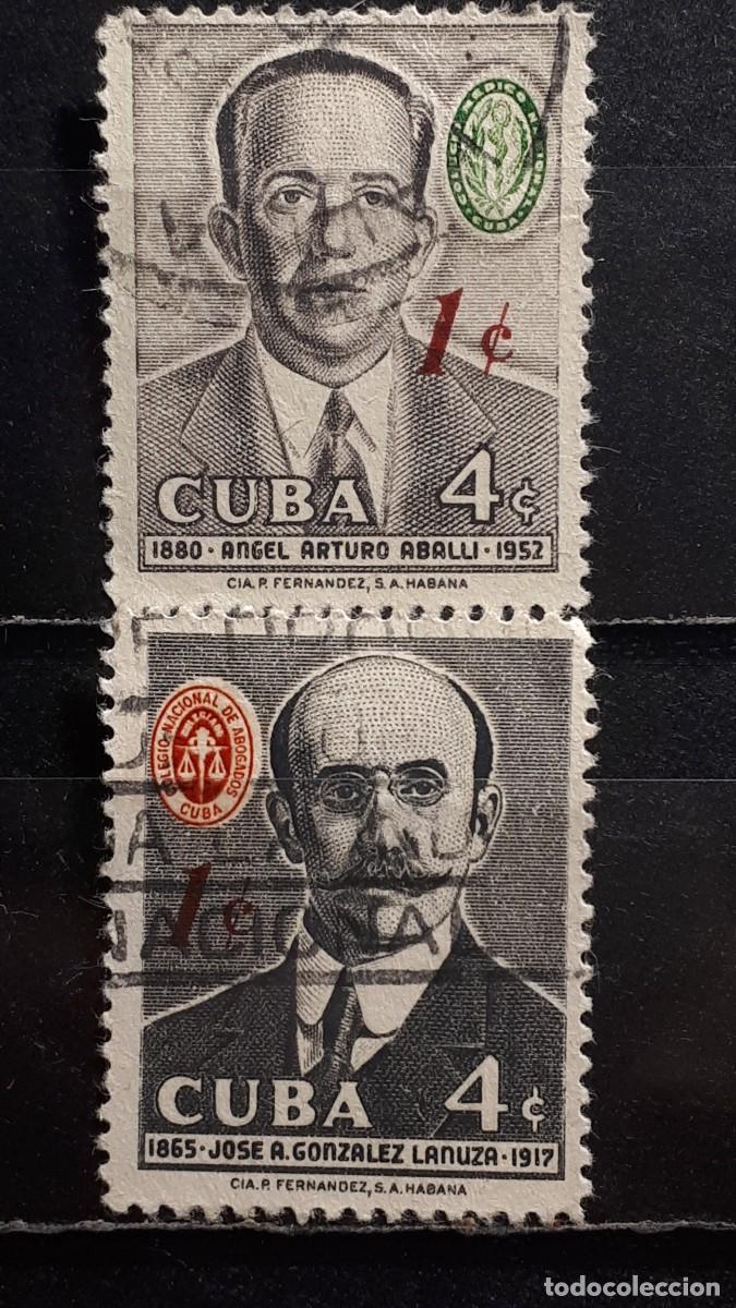 Sellos: CUBA. A&Ntilde;O 1959. &deg;. YVERT 511/2