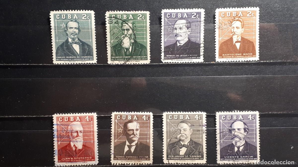 Sellos: CUBA. A&Ntilde;O 1959. &deg;. YVERT 503/10