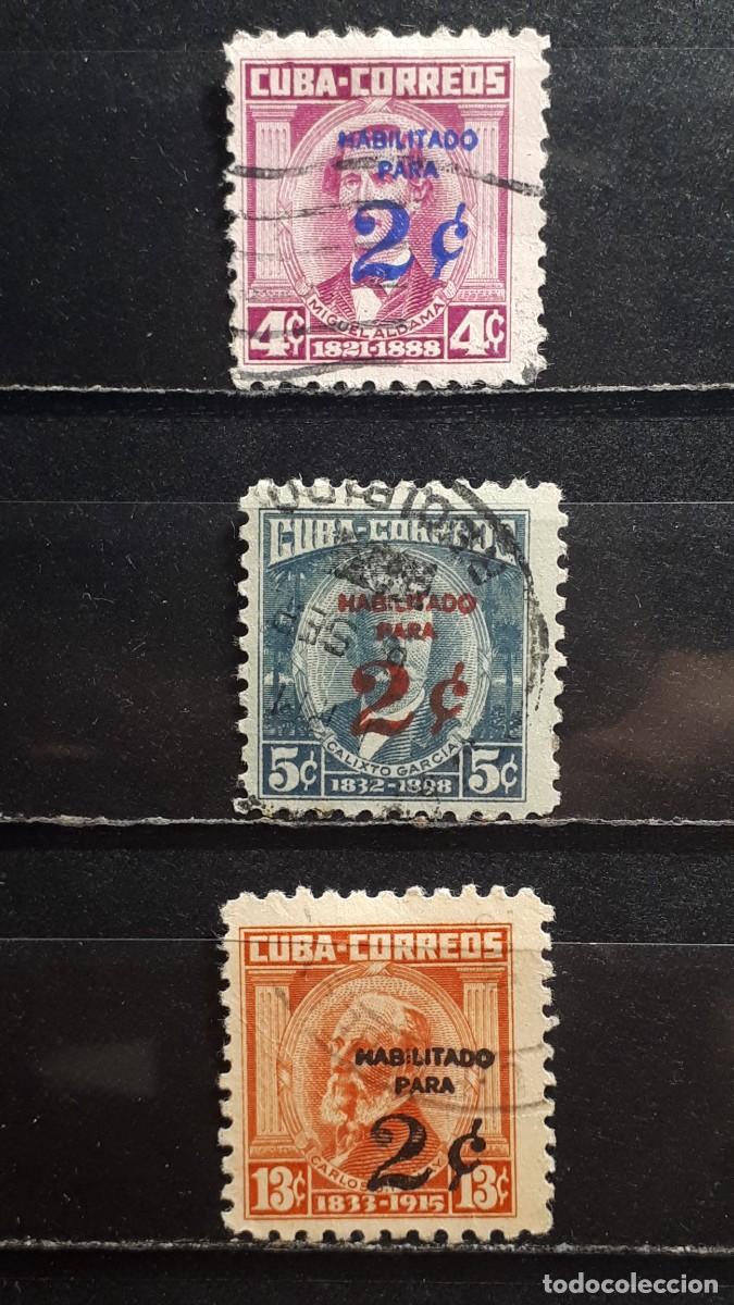 Sellos: CUBA. A&Ntilde;O 1960. &deg;. YVERT 528/30