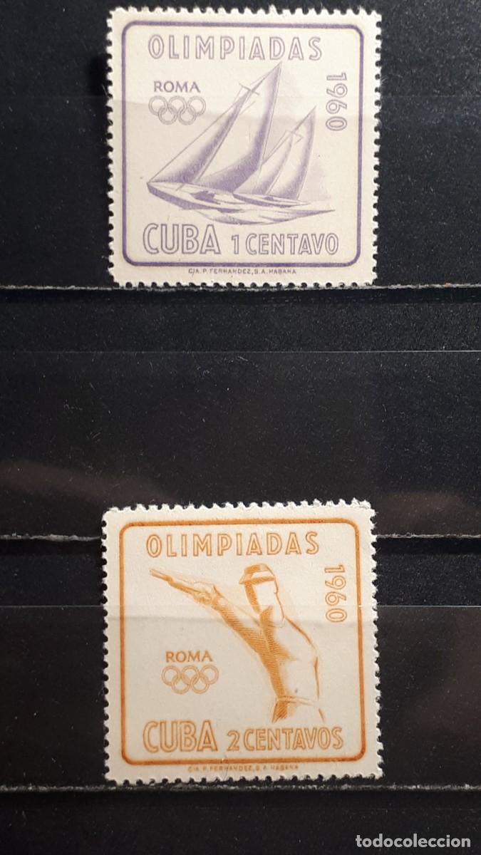 Sellos: CUBA. A&Ntilde;O 1960. *. YVERT 532/3 - Foto 1